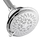 AKDY ABS Multi-Function Rainfall Style Massage Wall Mount Fixed Shower Head