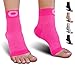 Plantar Fasciitis Sock with Arch Support for Men & Women - BEST Ankle Compression Socks for Foot and Heel Pain Relief - Better than Night Splint Brace, Orthotics, Inserts, Insoles (XXL, Pink)