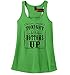 Comical Shirt Ladies Tonight Is Bottoms Up Country Music Beer Racerback