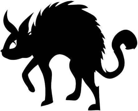 Un Gato Asustado Nino Habitacion Decorativa De Dibujos Animados Interruptor De Pared Etiqueta Engomada Del Vinilo Amazon Es Bricolaje Y Herramientas