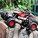 Gizmovine RC Car 4WD 1/16 Rock Crawler Climber Off Road Vehicle 2.4Ghz Toy Remote Control Car Electronic Monster Truck R/C for Kids and Adults (Red)