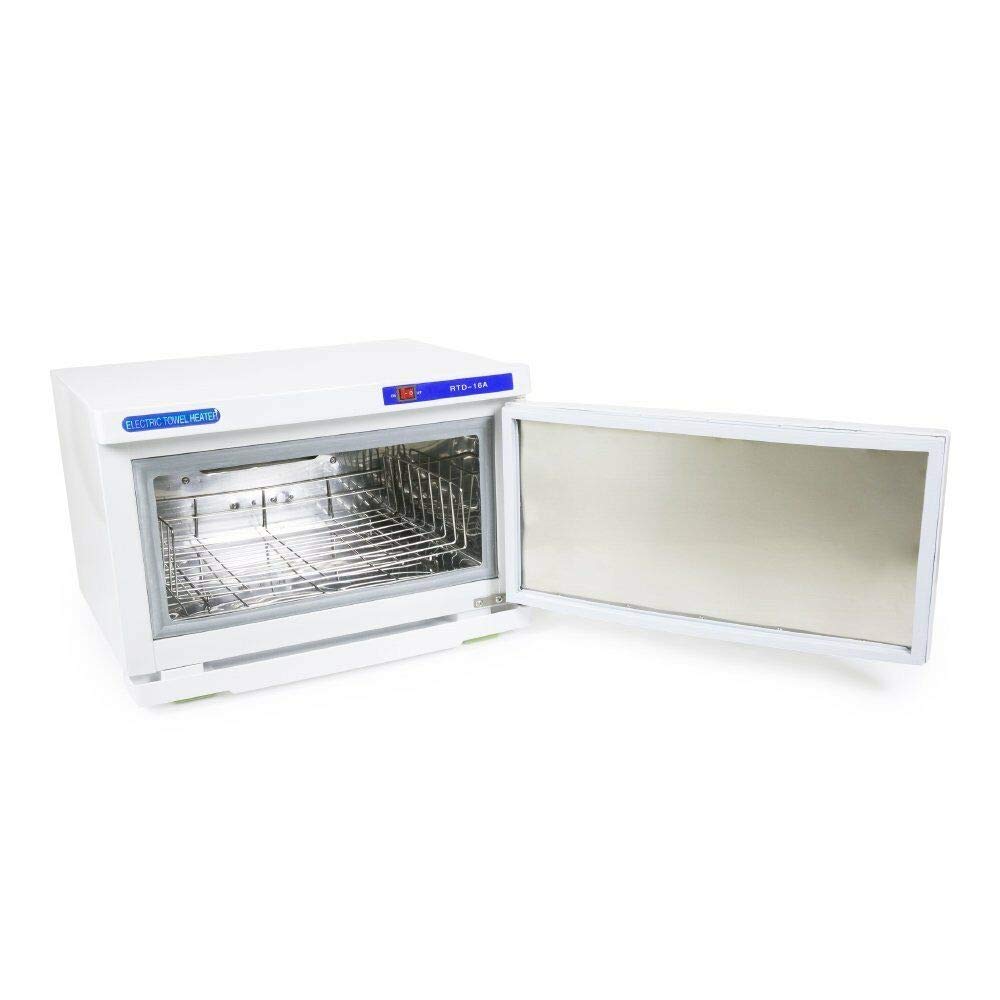 WYZworks Hot Towel Warmer Cabinet | Professional Towel Heater for Spa, Salon and Barber - White: Beauty