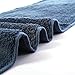 Ibestuff bamboo Craft ultra Soft 3 Piece Towel Set includes 1 Bath Towel,1Hand Towel,1 Face Towel (Dark Blue)