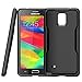Samsung Galaxy Note 4 Case, SUPCASE Unicorn Beetle Series Premium Hybrid Protective Bumper Case for Galaxy Note 4 (2014 Release), Black/Black