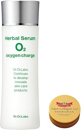 Amazon ドクターシーラボ ハーバルセラムo2 300ml 特別セット 肌あれ対策 化粧水 かさつき くすみ 保湿 スキンケア 高濃度酸素水 コラーゲン ヒアルロン酸 配合 ドクターシーラボ ビューティー 通販