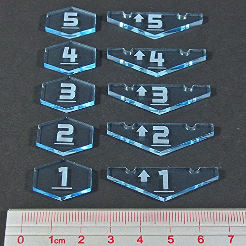 Space Combat, Place Holder Token Set #1-5 (10)