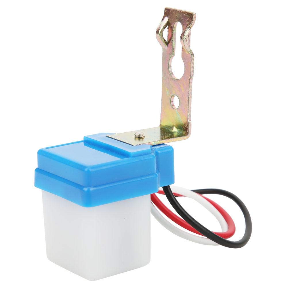 2Pcs Automatic Photocell Switch and Light Sensor for Factories Gardens 24V