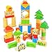 Building Blocks for Toddlers Set, Forest and Animals Wooden Blocks, Suitable as Toddler Toys, Wooden Toys, Learning Toys, Baby Blocks, Toddler 