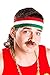 Mullet On The Go - The Big Baller Mullet Headband Wig, One Size