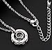 Bowisheet Birthday Gifts for Mom I Love You Necklace 100 Languages Love Memory Necklace for Women Mother's Day Gifts