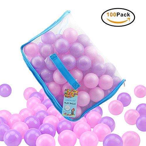 1 Lightaling+100pcs+Purple+Plastic+Phthalate