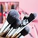 Makeup Brushes with Bamboo Handles Makeup Brush Set for Foundation Blending Blush Concealer Eye Face Powder Cream Cosmetics Kit