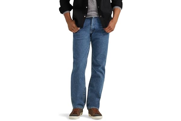 Wrangler Authentics Mens Regular Fit Comfort Flex Waist JeanJeans