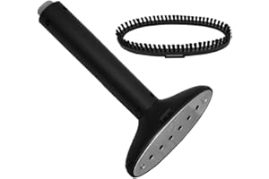 Homoyoyo Replacement Garment Steamer Nozzle with Brush for Standing and Handheld Steamers, Ironing Accessory