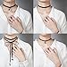 Dream Catcher Black Vintage Gothic Choker Necklace with pendants for Women Grils(1 - 8 pcs) (C:5 Pcs)