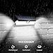 Litom Solar Lights Outdoor with Adjustable Lighting Time, 30 LED Solar Motion Sensor Lights Wireless Solar Powered Security Lights Waterproof Wall Lights for Garage, Yard, Front Door, Step(4 Pack)