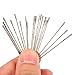 1 mm Coated Lapidary Drill Hole Needle Solid Bits for Jewelry Agate 20Pcs