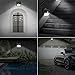 QPAU Solar Lights Outdoor Step Lights 12 LED Motion Sensor Lights Wireless Waterproof for Patio/Yard/Garden/Path/Home/Driveway/Stairs, 3 Intelligent Modes