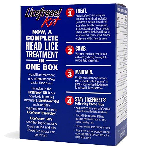 Licefreee Complete AllInOne Kit Kill Head Lice