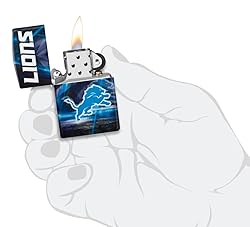 Zippo NFL Detroit Lions 540 Matte Pocket Lighter
