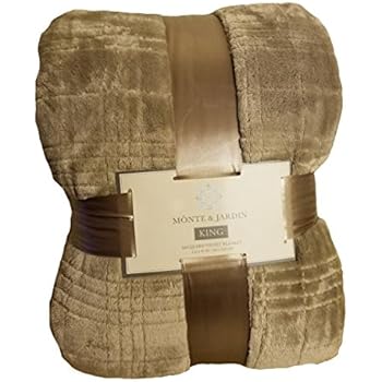 Monte and Jardin Velvet Sherpa Blanket