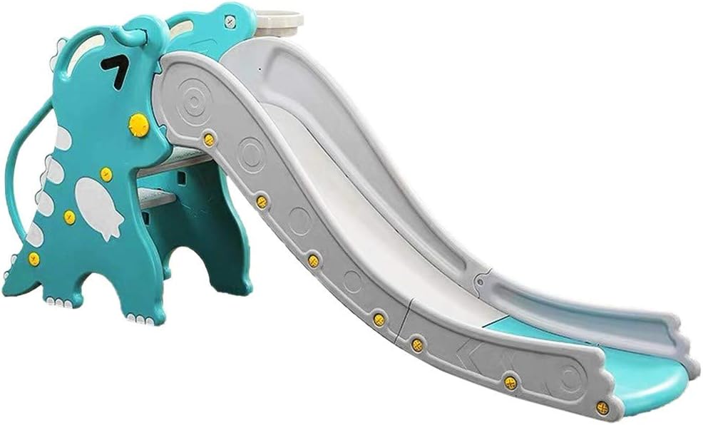 Toddler Climber and Slide Set w/Basketball Hoop,Folding