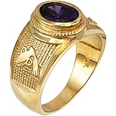 Zodiac Sign Birthstone CZ Ring in 14K Yellow Gold