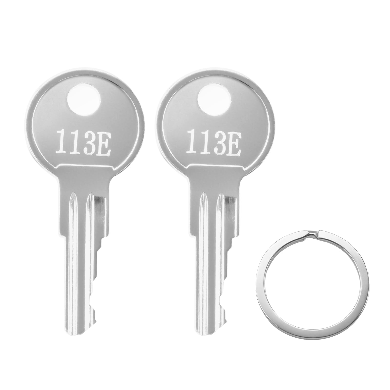 Photo 1 of INTHVKIL Replacement File Cabinet Key 113E (2pcs) for HON File Cabinets & Various Office Furniture Pre Cut to Key