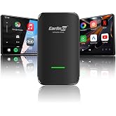 Carlinkit 4.0 Pro Wireless CarPlay Adapter with Built-in Video App, USB-A/C | Support for Netflix/YouTube/TikTok Lite Streaming, Convert Wired CarPlay to Wireless, Add Wireless Android Auto, FOTA Upgrade