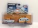 NEW 1:64 GREENLIGHT HITCH & TOW CLUB V-DUB COLLECTION - BLUE ORANGE 1968 VOLKSWAGEN TYPE 2 CREW CAB & 2016 WINNIE DROP TRAILER - GULF Diecast Model Car By Greenlight