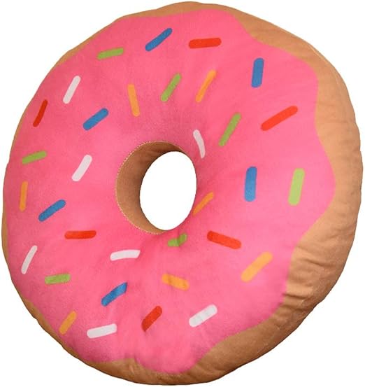 Amazon Com Yummy Donut Pillow Doughnut Donut Shaped Cushion