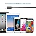 iXCC Element Micro USB to USB 2.0 Charge and Sync Cable Pack of 5 for Android//Windows/MP3/Camera and Other Device