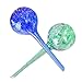 KINGLAKE Self Watering Globes,4 Pcs Automatic Plant Watering Bulbs for Outdoor Indoor Garden 7.9” Long x 3” Diameter