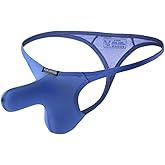 DKEGIFF Mens Sexy Underwear For Play Low Rise G String T-Back Thongs Bulge Pouch Micro Male Lingerie