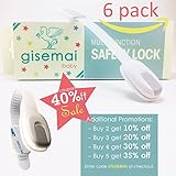 Adjustable Child Safety Locks with 3M | Toilet Lock for Toddlers, Kids, and Babies | Child Safety Drawer and Cabinet Latch | Baby Proof Kitchen, Toilet, Fridge, and Oven | Childproof Refrigerator