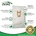 ZVAC compatible with Kirby F Vacuum cleaner clth bags. compatible with Kirby Ultimate G diamond G series,G six, Sentria (year 20099+)