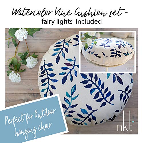 NOOKSTA Macrame Hanging Chair Swing Chairs Included Cushion & Hanging