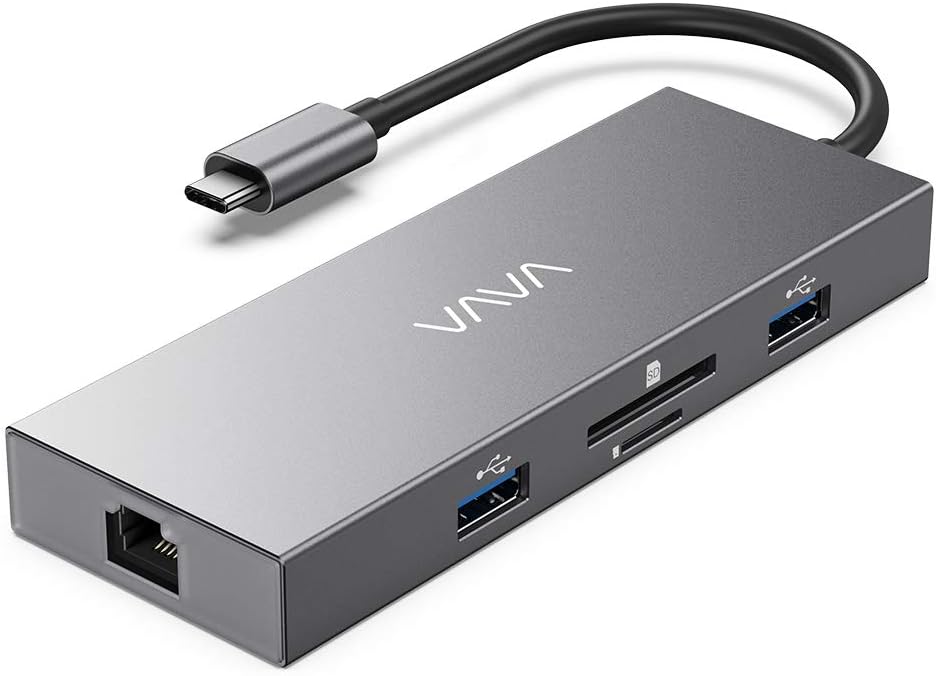USB C Hub, VAVA 8in1 Type C Hub with Port 4K HDMI Adapter, 2 USB 3.0