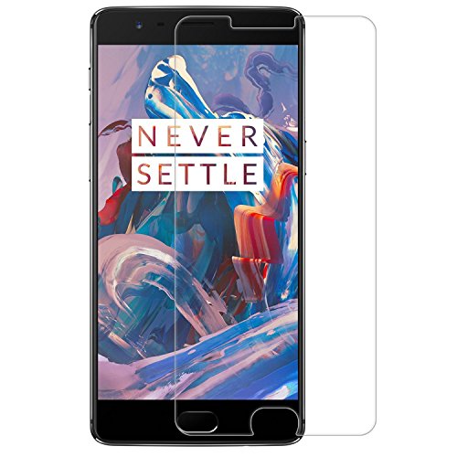 Oneplus 3 Screen Protector, Nillkin [H] Tempered Glass Anti Glare Anti Fingerprints Crystal Clear 0.33mm Ultra Thin 9H Hardness Glass Protector for Oneplus Three 3 (Oneplus 3 H)