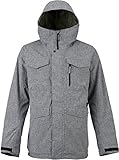 Burton Men's Covert Shell Jacket, Bog Heather, Medium