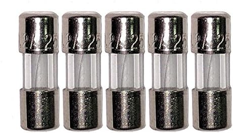 5 Qty. Divine Lighting 3.6x10mm 5A Fast Blow Fuse FA 5 Amp 250v Mini Micro 3.6x10mm 5A Faxt-Blow Fuse. FA 5A 250v Glass 3.6 x 10 mm
