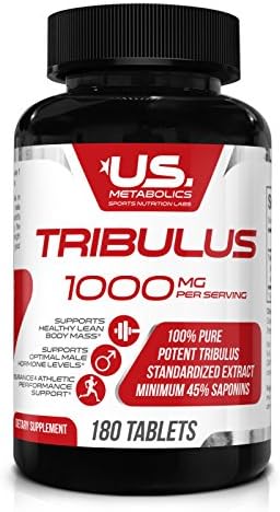 US Metabolics Tribulus 1000 mg 180 Tabs