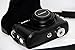 Protective Leather Case Bag for Panasonic Lumix DMC-LX7, DMC-LX7K, DMC-LX7W, DMC-LX5 Digital Camera (Black)