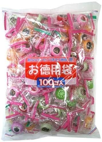 きんせん 金扇ドロップス 徳用ラブリーキャンデー 100個商品画像