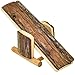 Niteangel Natural Wood Hamster Seesaw