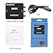 Zepthus HDMI to rca Converter Mini 1080P HDMI to AV Converter 3RCA CVBS Composite Video Audio HDMI 2 AV Converter with USB Charger cable for TV PS3 VHS VCR DVD-(HDMI to AV-Black)