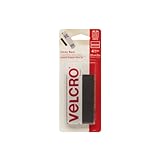VELCRO Brand - Sticky Back - 3 1/2" x 3/4" Strips, 4 Sets - Black