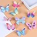 LOCOLO 18Pcs Hair Clips Butterfly Hair Clips Butterfly Snap Clips Barrettes for Toddlers Baby Girl and Women