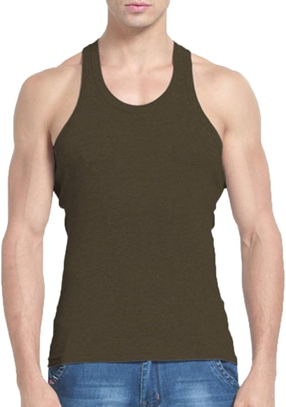 Mens Fitted Vest Athletic Muscle Gym Tank Top : Amazon.co.uk: Clothing