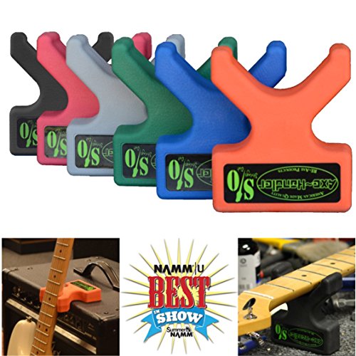 New Axe-Handler Instant Guitar Stand, String-Out Version with Black Finish - Multi-Use as a Neck Support for String Changes, Cleaning, and Repairs  - Thumbnail 5
